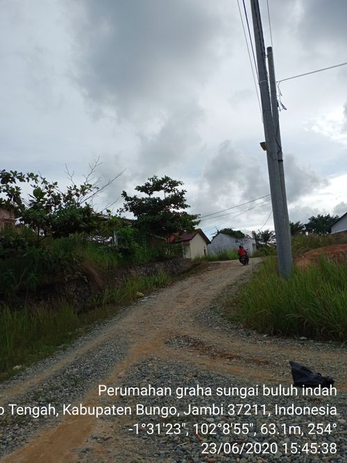 foto gerbang perumahan Graha Sungai Buluh Indah