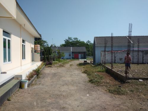 foto gerbang perumahan Pinus Cluster Subang