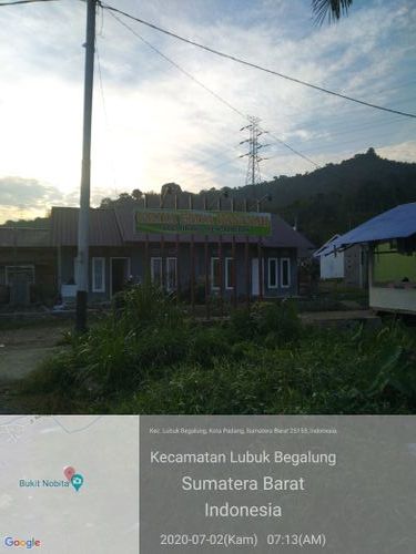 foto gerbang perumahan Griya Emya Hasanah Arai Pinang