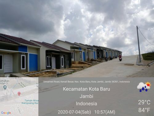 foto gerbang perumahan JAVANA CITY LIGHT PART 2