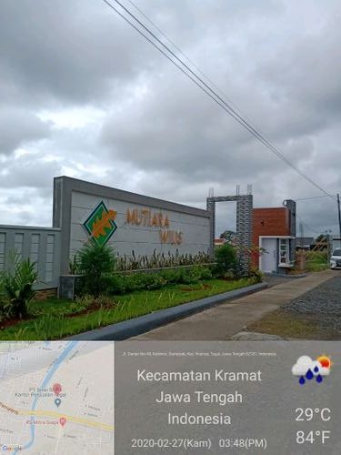 foto gerbang perumahan Mutiara Wilis