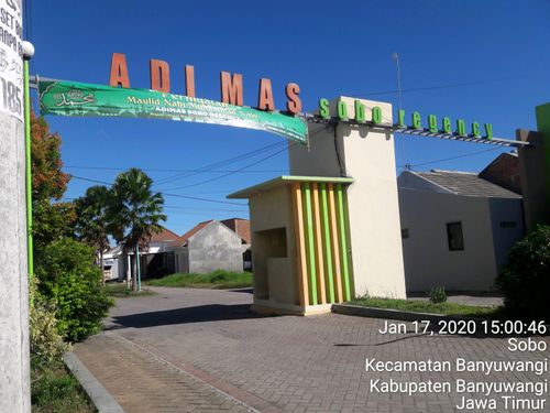 foto gerbang perumahan ADI MAS SOBO REGENCY TAHAP II