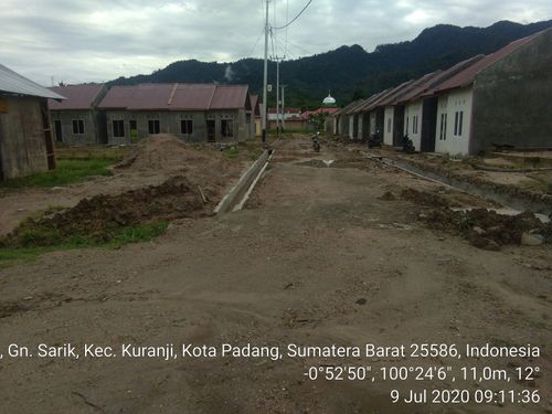 foto gerbang perumahan  PERUMAHAN KASIAK INDAH PERMAI