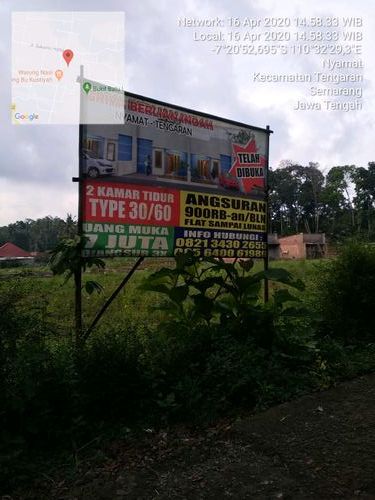 foto gerbang perumahan Griya Berlian indah