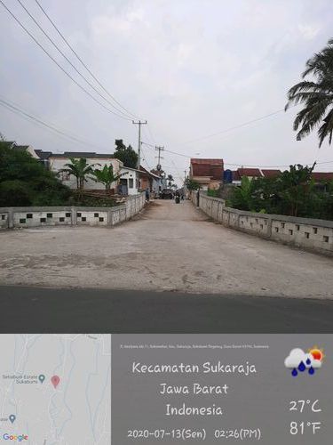 foto gerbang perumahan PESONA ALUNA 2