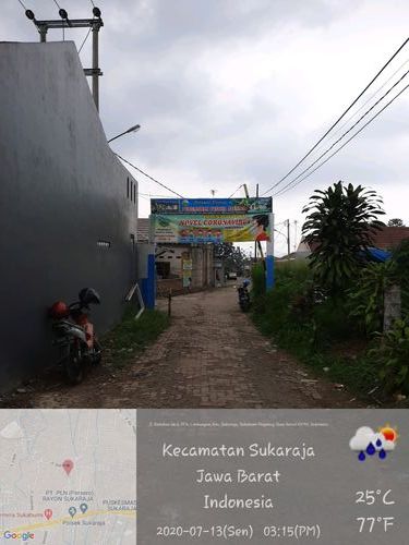 foto gerbang perumahan PESONA ALUNA 