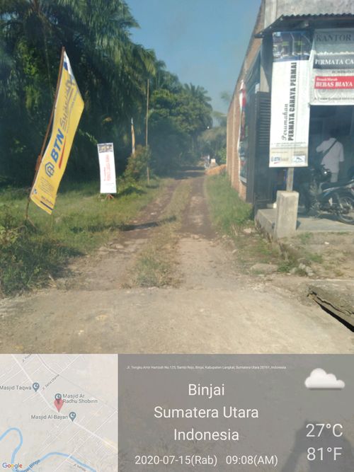 foto gerbang perumahan PERMATA CAHAYA PERMAI