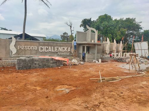 foto gerbang perumahan PESONA CICALENGKA RESIDANCE