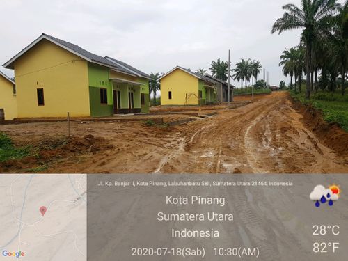 foto gerbang perumahan AA RESIDENCE 8 KOTA PINANG