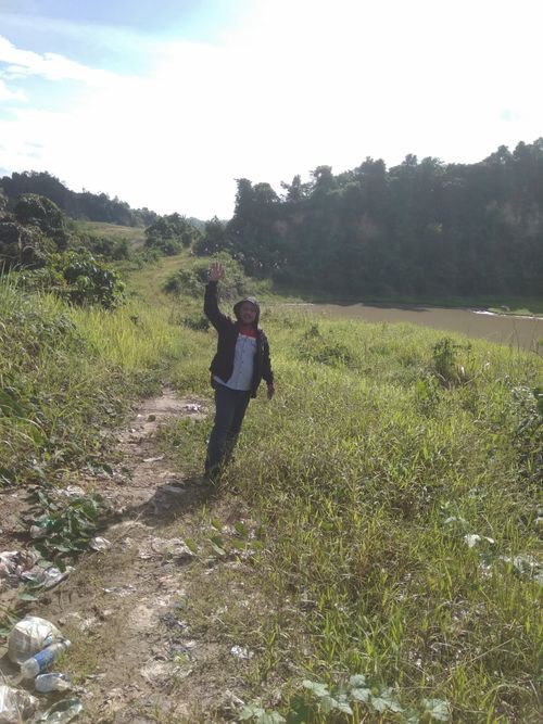 foto gerbang perumahan Karya Mandiri Samarinda