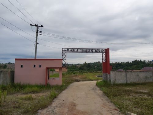 foto gerbang perumahan Graha Timur Raya