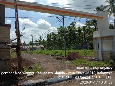 foto gerbang perumahan Sinar Siliwangi Regency