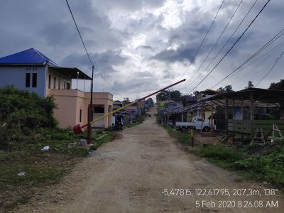 foto gerbang perumahan Inulgi Residence