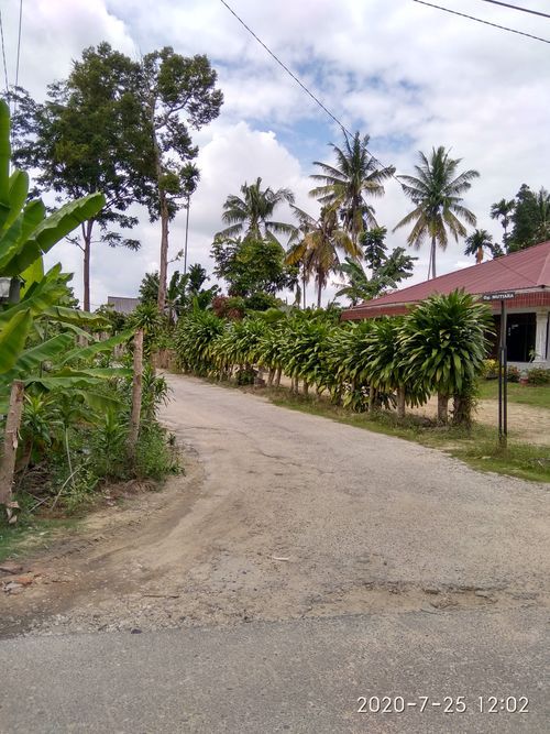foto gerbang perumahan Nusantara sumatera