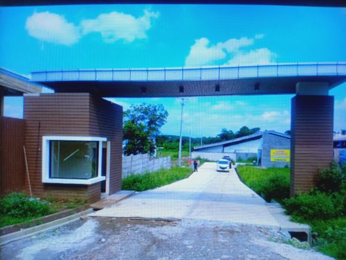 foto gerbang perumahan graha bintang residence