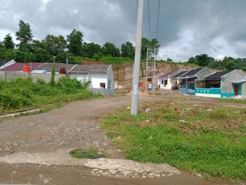 foto gerbang perumahan Gita Green Bakung
