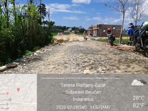 foto gerbang perumahan HILAL RESIDENCE