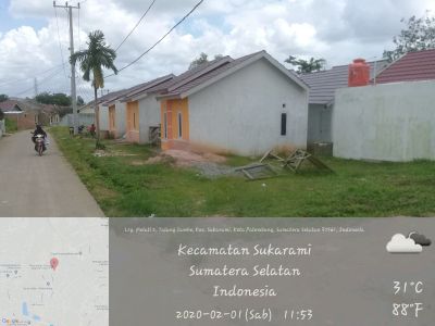 foto gerbang perumahan Perumahan Melati Permai