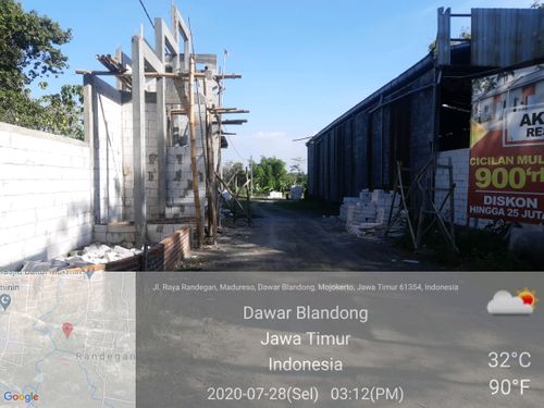 foto gerbang perumahan AKHTARA RESIDENCE