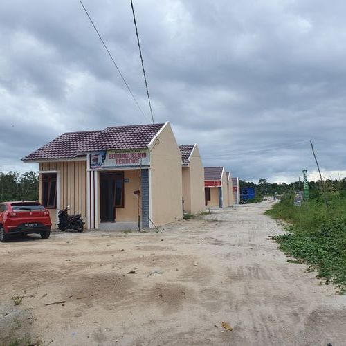 foto gerbang perumahan Belitung island residence