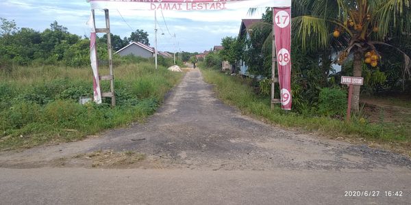 foto gerbang perumahan DAMAI LESTARI