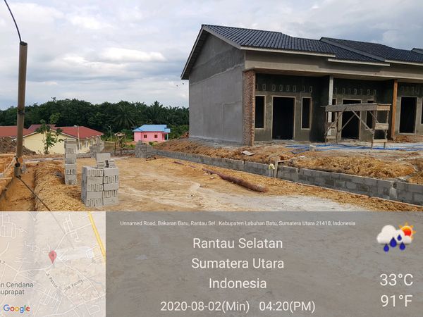 foto gerbang perumahan AA RESIDENCE 7 RANTAU PRAPAT