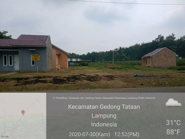 foto gerbang perumahan HARMONIA