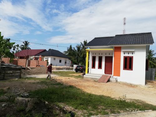 foto gerbang perumahan GRIYA MADANI PERMAI