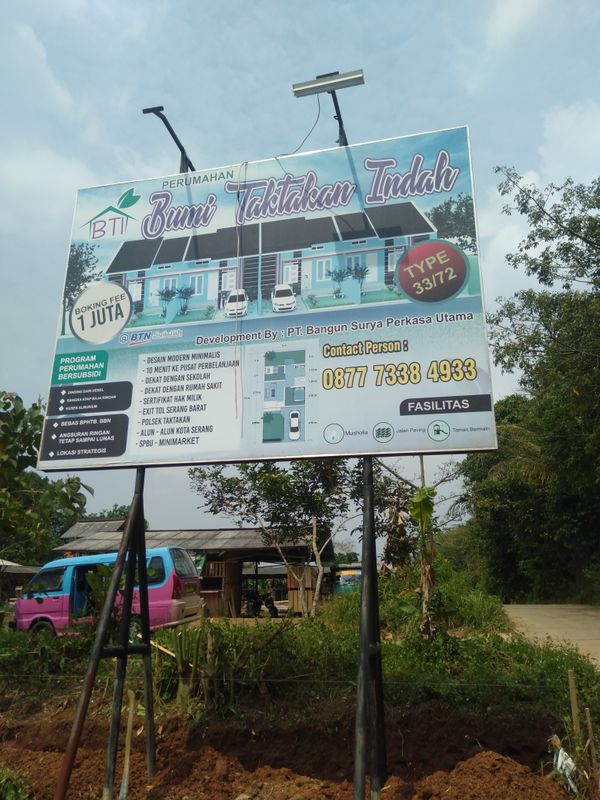 foto gerbang perumahan Perumahan Bumi Taktakan Indah