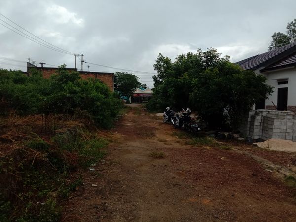 foto gerbang perumahan Global Sungai Ulin 2