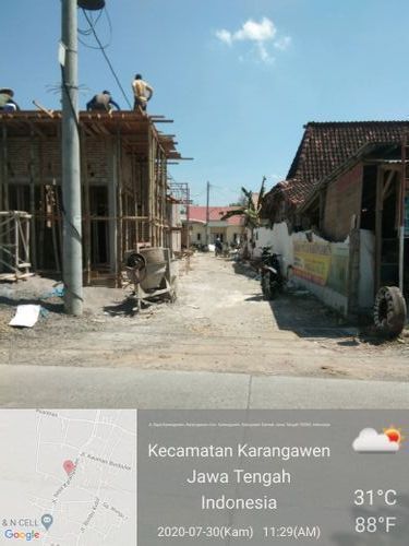 foto gerbang perumahan Graha Mulia Karangawen 2