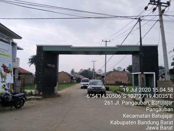 foto gerbang perumahan PANGAUBAN SILIH ASIH TAHAP 2