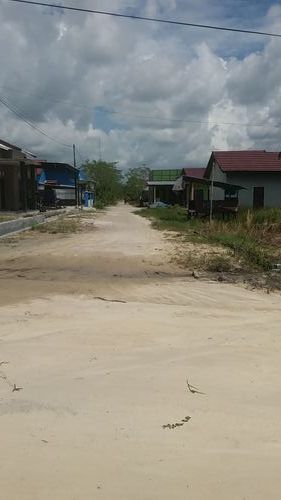 foto gerbang perumahan KPR CINTA DAMAI 