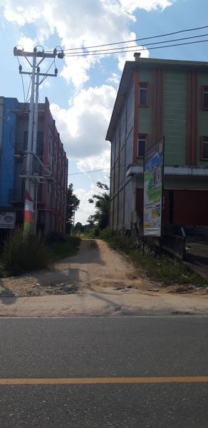 foto gerbang perumahan PAL RESIDENCE