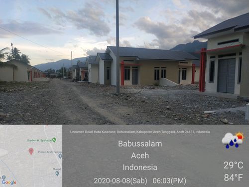 foto gerbang perumahan ALAS RESIDENCE V
