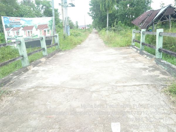 foto gerbang perumahan Perumahan Pulau Cempedak