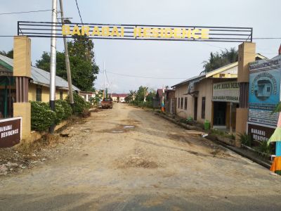 foto gerbang perumahan BARABAI RESIDENCE