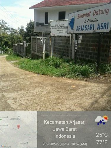 foto gerbang perumahan Arjasari Asri