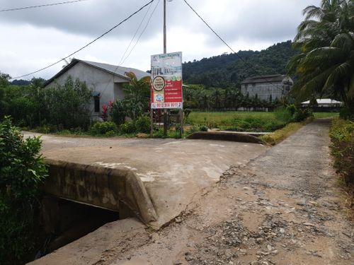 foto gerbang perumahan Green Regency