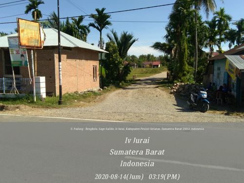 foto gerbang perumahan SAGO PERMAI