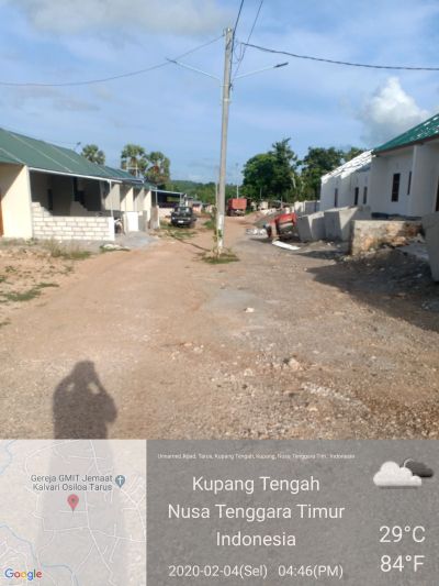 foto gerbang perumahan ANZA OSILOA