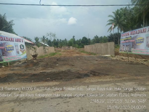 foto gerbang perumahan Pondok Bidadari Asri II