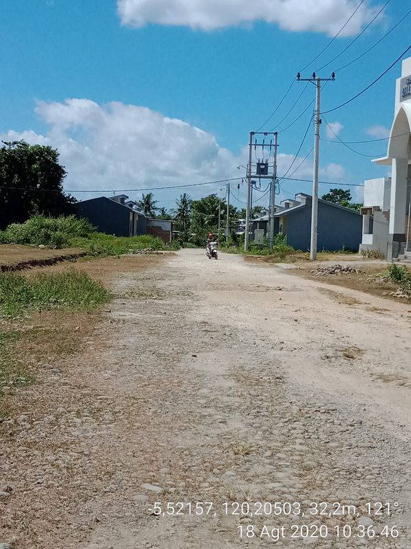 foto gerbang perumahan PURI asri 2