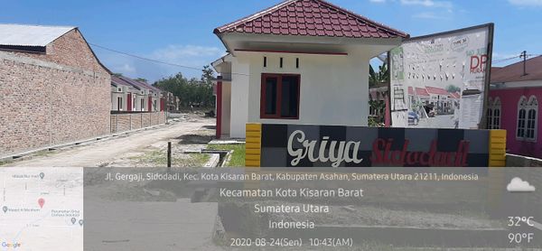 foto gerbang perumahan Griya Utama Sidodadi