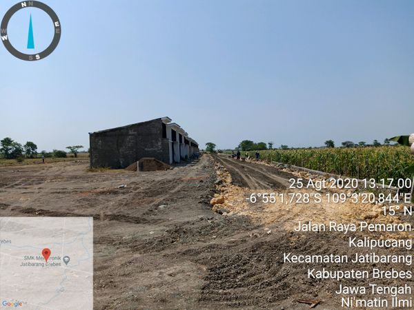 foto gerbang perumahan Mega Nirwana Brebes