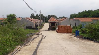 foto gerbang perumahan Pondok Dewata Tigaraksa