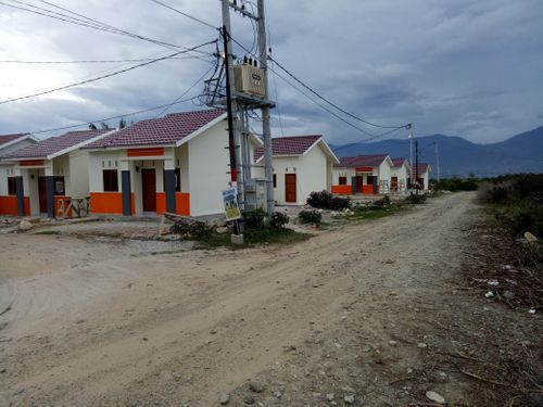 foto gerbang perumahan Taman Sari Residence