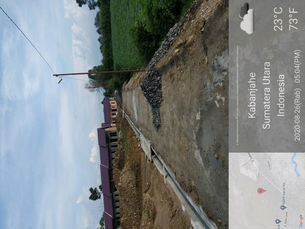 foto gerbang perumahan Grand Permata Residence Lingga