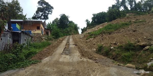 foto gerbang perumahan Griya Permata Korongana 2