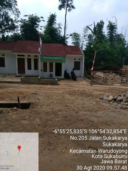foto gerbang perumahan SHIFA RESIDENCE 2